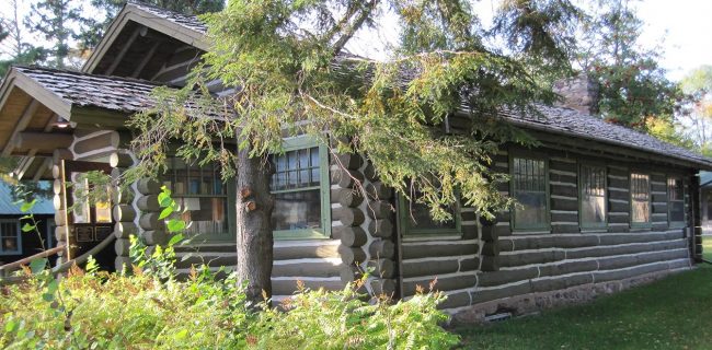 It’s spring at The Forest Lodge Library in Cable, Wisconsin.