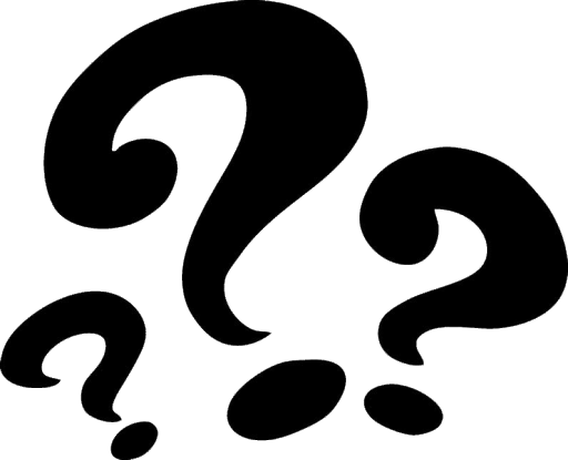 question marks